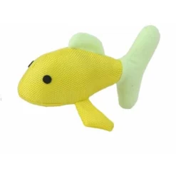 Poisson En Toile à Voile Et Peluche Phosphorescent - 10x4cm