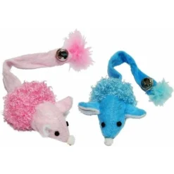 Souris Clochette Et Papier Bruissant Avec Herbe à Chat - 8/15cm -Amis Poils Soldes Boutique 9360434 3