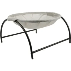 Panier Hamac Pour Chat / Panier Chat Confortable / Lavable Coussin Petit Animal De Compagnie Couchette Sieste Balançoire Canapé / Gris -Amis Poils Soldes Boutique 93886865 2