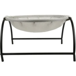 Panier Hamac Pour Chat / Panier Chat Confortable / Lavable Coussin Petit Animal De Compagnie Couchette Sieste Balançoire Canapé / Gris -Amis Poils Soldes Boutique 93886865 4