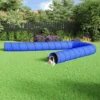 Tunnel Pour Chien Moderne - Maison à Chien Bleu Ø 55x1000 Cm Polyester BV897973 - BonneVie