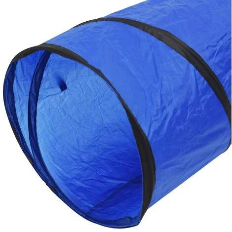 Tunnel Pour Chien Moderne - Maison à Chien Bleu Ø 55x1000 Cm Polyester BV897973 - BonneVie 5 Tunnel Pour Chien Moderne - Maison à Chien Bleu Ø 55x1000 Cm Polyester BV897973 - BonneVie – Image 5