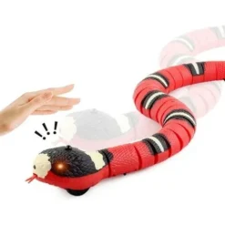 Jouet Interactif Pour Chat, Serpent à Détection Intelligente, En Mouvement, Rechargeable Détecte Automatiquement Les Obstacles Et L'évasion -Amis Poils Soldes Boutique 95462178 3