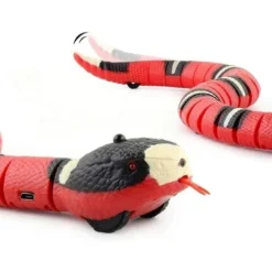 Jouet Interactif Pour Chat, Serpent à Détection Intelligente, En Mouvement, Rechargeable Détecte Automatiquement Les Obstacles Et L'évasion -Amis Poils Soldes Boutique 95462178 4