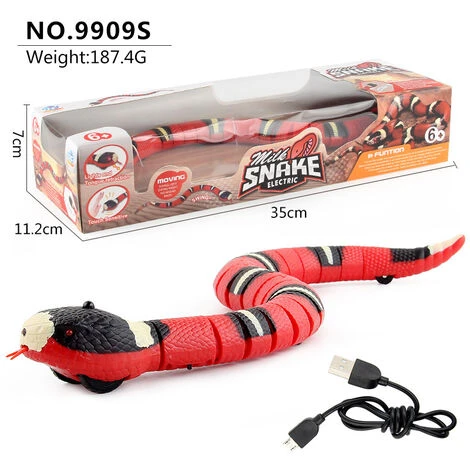 Jouet De Serpent Pour Chat, Jouet De Serpent Intelligent, Jouet De Serpent électrique, Jouet De Chat De Serpent à Capteur Intelligent, Jouet De Serpent De Chat Interactif, Jouet De Capteur Intelligent 5 Jouet De Serpent Pour Chat, Jouet De Serpent Intelligent, Jouet De Serpent électrique, Jouet De Chat De Serpent à Capteur Intelligent, Jouet De Serpent De Chat Interactif, Jouet De Capteur Intelligent – Image 5