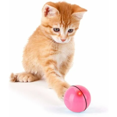 Jouet Interactif Pour Chat Jouet Interactif Pour Chat,Balle Animée Intelligente, Automatique à Bille Roulante, Ballon Rotatif à 360 Degrés, Balle Jouet De Chat Rechargeable Avec Lumière LED Pour Chato 1 Jouet Interactif Pour Chat Jouet Interactif Pour Chat,Balle Animée Intelligente, Automatique à Bille Roulante, Ballon Rotatif à 360 Degrés, Balle Jouet De Chat Rechargeable Avec Lumière LED Pour Chato