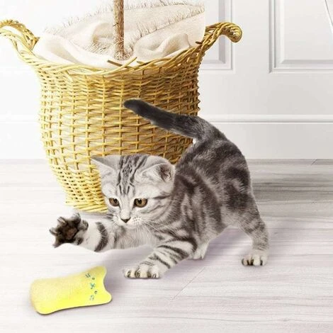 Peluche Pour Chat Jouet En Peluche Cataire Jouets Chat Herbe à Chat,Pet Supplies Chat à Mâcher Et à Nettoyer Les Dents,Jouets Naturels Pour Chat Pour Tous Les Chats Et Chatons Appropriés (5 Couleurs) 5 Peluche Pour Chat Jouet En Peluche Cataire Jouets Chat Herbe à Chat,Pet Supplies Chat à Mâcher Et à Nettoyer Les Dents,Jouets Naturels Pour Chat Pour Tous Les Chats Et Chatons Appropriés (5 Couleurs) – Image 5
