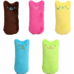 Peluche Pour Chat　Jouet En Peluche Catnip Morceaux De Peluches à L'herbe à Chat, à Mâcher Et à Nettoyer Les Dents, Appropriés Pour Les Jouets Pour Chat D'intérieur