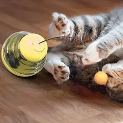 Distributeur De Nourriture Pour Chien Jouet Gobelet Drôle Chat Bâton Devoir Chat Stimulation Puzzle Mangeoire Jouet Animaux De Compagnie Lent Croquette Distribution Balle Pour Chien Chat Fun Iq Active -Amis Poils Soldes Boutique 97538247 3