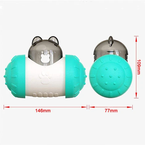 Distributeur De Nourriture Pour Animaux De Compagnie, Swing Car Bear Tumbler Slow Food Feeder Toy, Pet Training Toys Interactive Rolling Cats And Dogs Food Leaker Toys 5 Distributeur De Nourriture Pour Animaux De Compagnie, Swing Car Bear Tumbler Slow Food Feeder Toy, Pet Training Toys Interactive Rolling Cats And Dogs Food Leaker Toys – Image 5