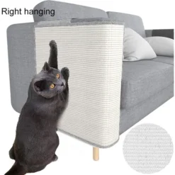 Protecteur De Canapé - Protection Des Meubles En Sisal Naturel Contre Les Chats - Canapé D'Angle À Gratter Pour Chat Pour Lit, Chaise, Canapé - Installation Facile