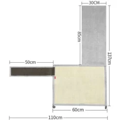 Protecteur De Canapé - Protection Des Meubles En Sisal Naturel Contre Les Chats - Canapé D'Angle À Gratter Pour Chat Pour Lit, Chaise, Canapé - Installation Facile -Amis Poils Soldes Boutique 97542016 3