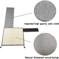 Protecteur De Canapé - Protection Des Meubles En Sisal Naturel Contre Les Chats - Canapé D'Angle À Gratter Pour Chat Pour Lit, Chaise, Canapé - Installation Facile -Amis Poils Soldes Boutique 97542016 4