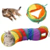 Tunnel Pour Chat ， Un Jouet Interactif Pour Chat Est Également Inclus ， Jouets Pour Chats ， Tunnels Pour Chat Pour Chats D'Intérieur ， Tube Pour Chat ， Pliable