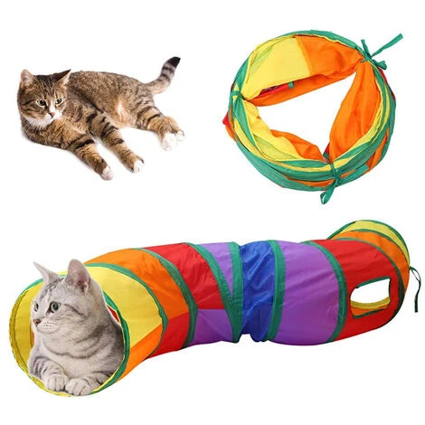 Tunnel Pour Chat , Un Jouet Interactif Pour Chat Est Également Inclus , Jouets Pour Chats , Tunnels Pour Chat Pour Chats D'Intérieur , Tube Pour Chat , Pliable 1 Tunnel Pour Chat , Un Jouet Interactif Pour Chat Est Également Inclus , Jouets Pour Chats , Tunnels Pour Chat Pour Chats D'Intérieur , Tube Pour Chat , Pliable