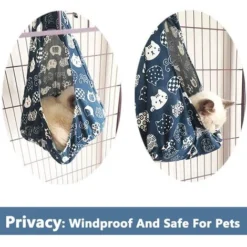 Hamac Pour Chat Lits Pour Chat Chaise Balançoire Pour Chat Panier Suspendu Pour Animaux De Compagnie Nid De Chat Balançoire Chaton Nid Suspendu À La Tente Ou À La Fenêtre Perchoir-Idéal Pour Les Anima -Amis Poils Soldes Boutique 97548877 4