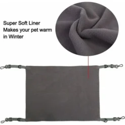 Hamac Pour Chat Hamac à Suspendre Pratique Pour Chats/petits Chiens/lapins/autres Petits Animaux 42 X 56 Cm -Amis Poils Soldes Boutique 97559883 3