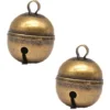 Cloche Pour Animal De Compagnie Pour Collier Cloche De Chat En Laiton Fort Pour Collier Avec Porte-clés Rétro Bronze Ding