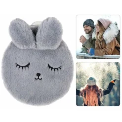 Bouillotte, Bouillotte Avec Couvercle, Bouillotte Bouillotte Pour Enfants Avec Calin Doux, Pour Garder Le Corps Des Pieds Au Chaud