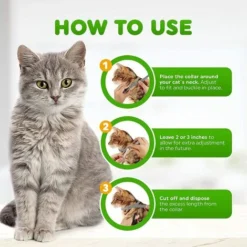 Collier Anti-tiques Pour Chats Et Chatons Avec Technologie De Confort, Prévention Des Puces Et Des Tiques Douce Et Flexible -Amis Poils Soldes Boutique 97746013 3