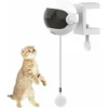 Jouet Intelligent Pour Chat,Jouet Pour Chat,Jouet Interactif Pour Chat,Puzzle Interactif De Boule De Levage Automatique Jouets Intelligents Pour Animaux De Compagnie (Blanc)