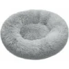 Panier Pour Chien 50CM Lit Pour Chat Lit Pour Chien Lavable Anti Dérapant Rond En Peluche Animal De Compagnie Lit Coussin Rond Pour Chat Chien