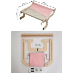 Lit Suspendu Pour Chat Près De La Fenêtre Balcon Fenêtre Hamac Pour Chat Suspendu Lit Pour Chat Rebord De Fenêtre Lit Pour Animal De Compagnie Nid De Chat Quatre Saisons Lit Suspendu Universel Pour Ch 9 Lit Suspendu Pour Chat Près De La Fenêtre Balcon Fenêtre Hamac Pour Chat Suspendu Lit Pour Chat Rebord De Fenêtre Lit Pour Animal De Compagnie Nid De Chat Quatre Saisons Lit Suspendu Universel Pour Ch -Amis Poils Soldes Boutique 98429934 5