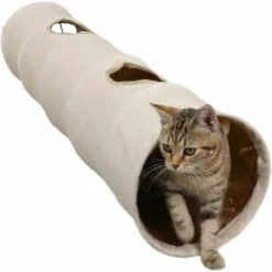 Tunnel Pour Chat Pliable Tunnel Pour Chat Raschel Tunnel Pour Chat 120 Cm Jouet Pour Chat -