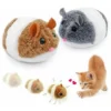 Jouet Chat, 2 Pièces Souris En Peluche, Automatique Chat Souris Jouet, Ensemble De Jouets Pour Chats, Jouet Chat Interactif Animaux Domestiques Toys Pour Chat Chaton